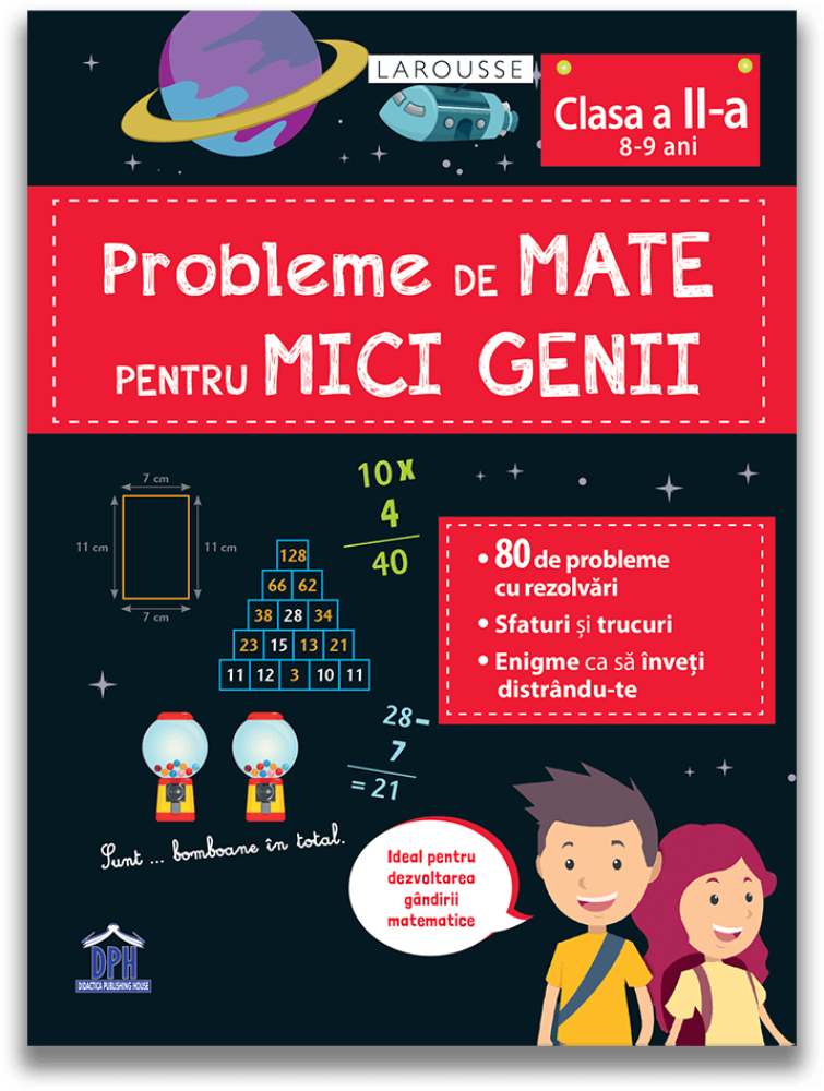 Probleme de mate pentru mici genii - Clasa a II-a (8-9 ani)