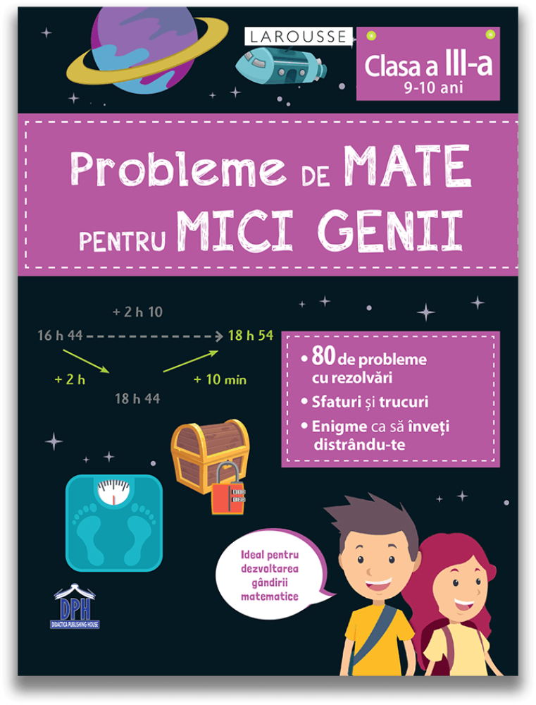 Probleme de mate pentru mici genii - Clasa a III-a (9-10 ani)