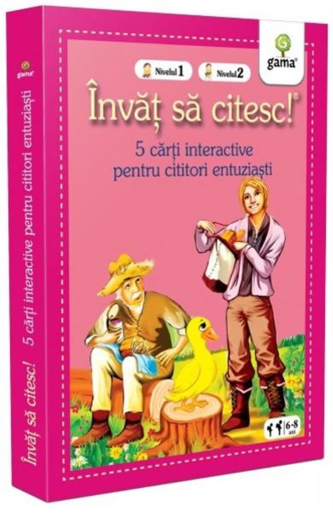 Pachet "Învăț să citesc pentru cititori entuziaști 3" - 6-8 ani