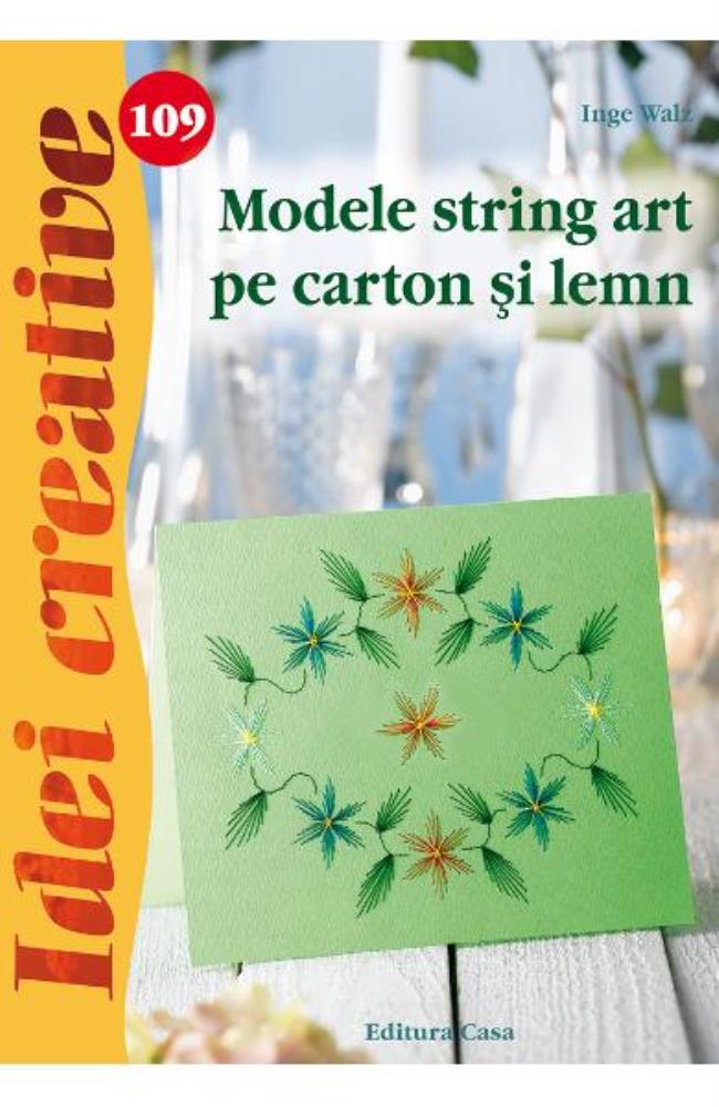 Idei Creative 109 - Modele String Art Pe Carton Si Lemn