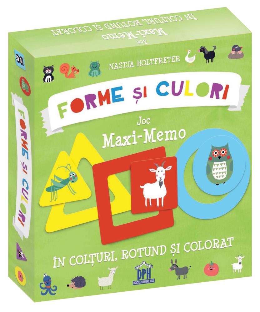 Forme si culori - Joc Maxi-Memo