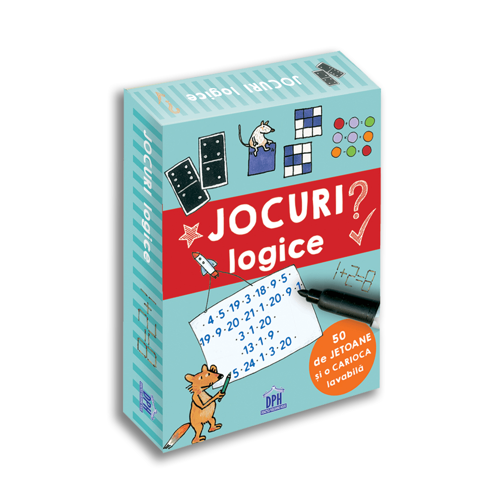 Jocuri logice - 50 de jetoane