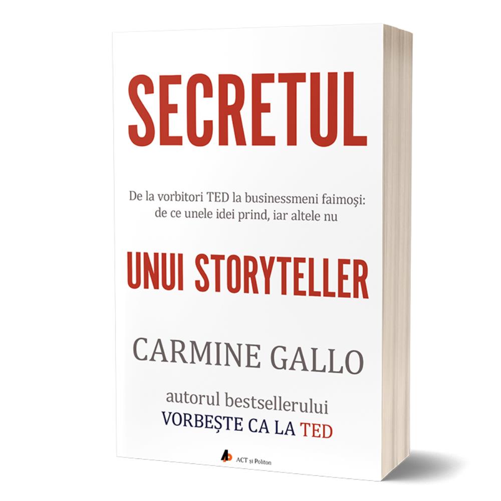 Secretul unui Storyteller. De la vorbitori TED la businessmeni faimoși: de ce unele idei prind iar altele nu