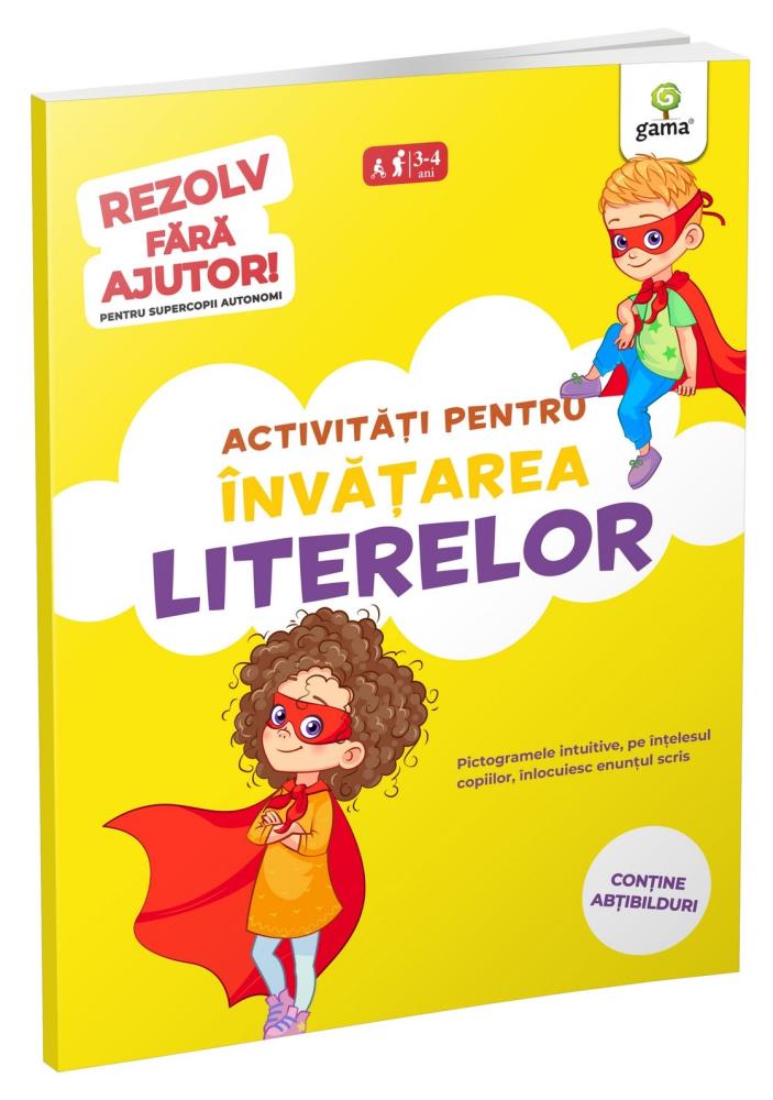 Activități pentru învățarea literelor • 3-5 ani