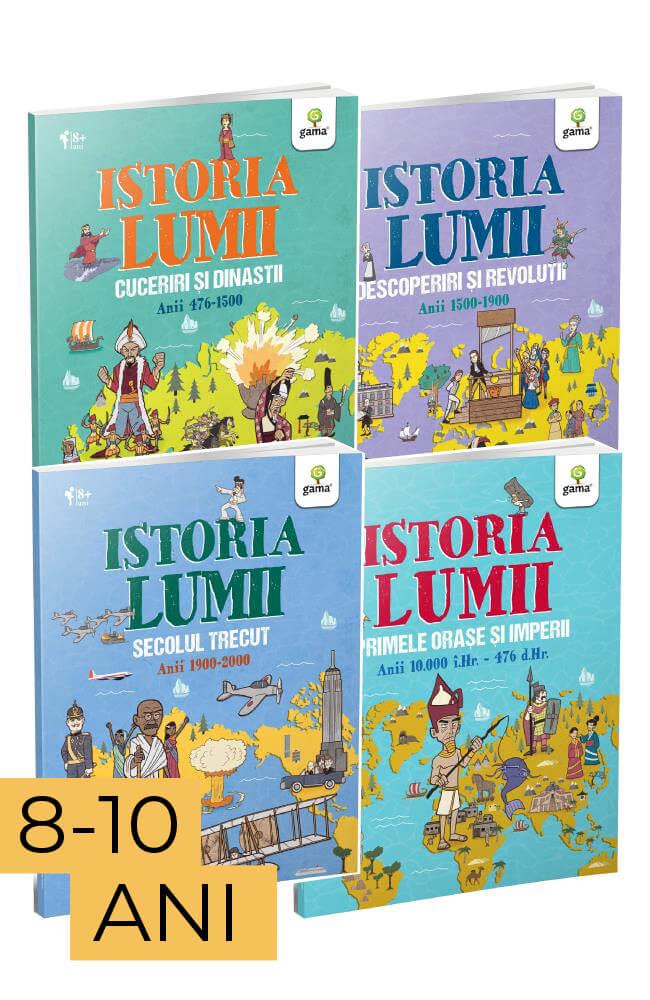 Pachet „Istoria lumii explicată pentru copii”