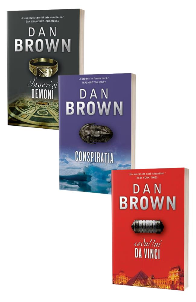 Pachet "Dan Brown"